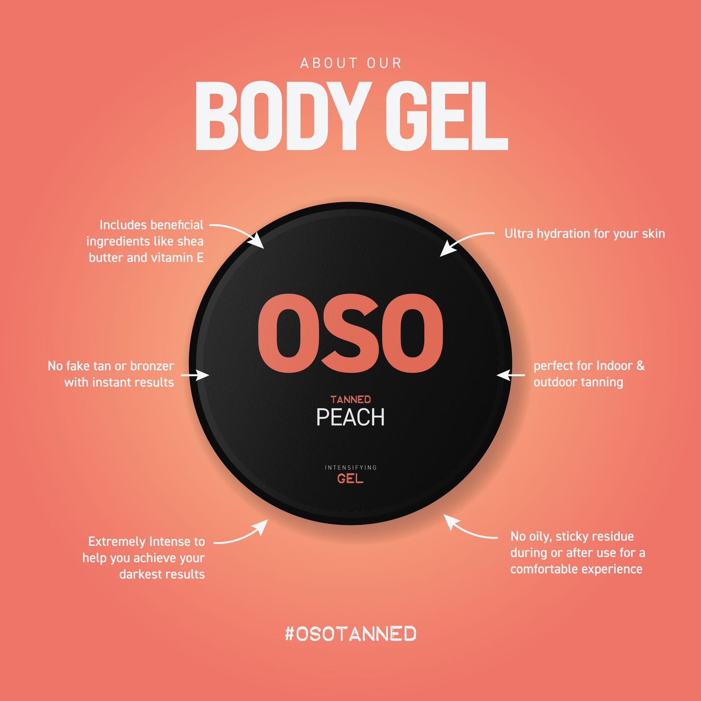 Intensifying Tanning Gel - Peach